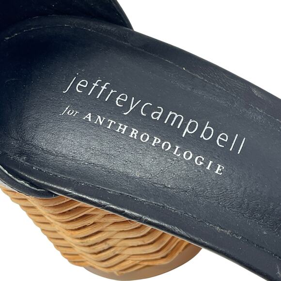 Jeffrey Campbell for Anthropologie Orla Basket Heel Sandals Size 7.5 NWOB - Picture 5 of 7